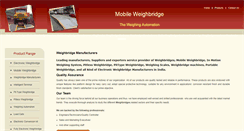 Desktop Screenshot of mobileweighbridge.com
